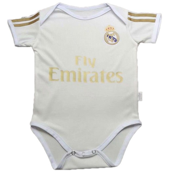 Camiseta Real Madrid Primera equipación Onesies Niño 2019-2020 Blanco